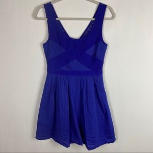 AE Blue Lined Summer Dress